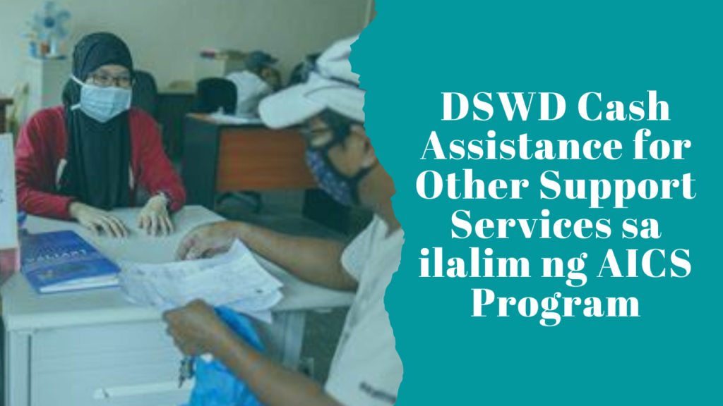 DSWD Cash Assistance for Other Support Services