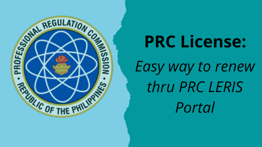 Renew PRC License Online