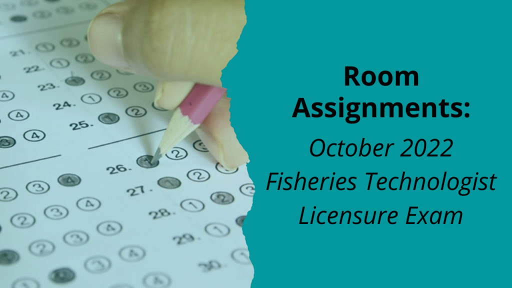 Room Assignments FTLE October 2022 Fisheries