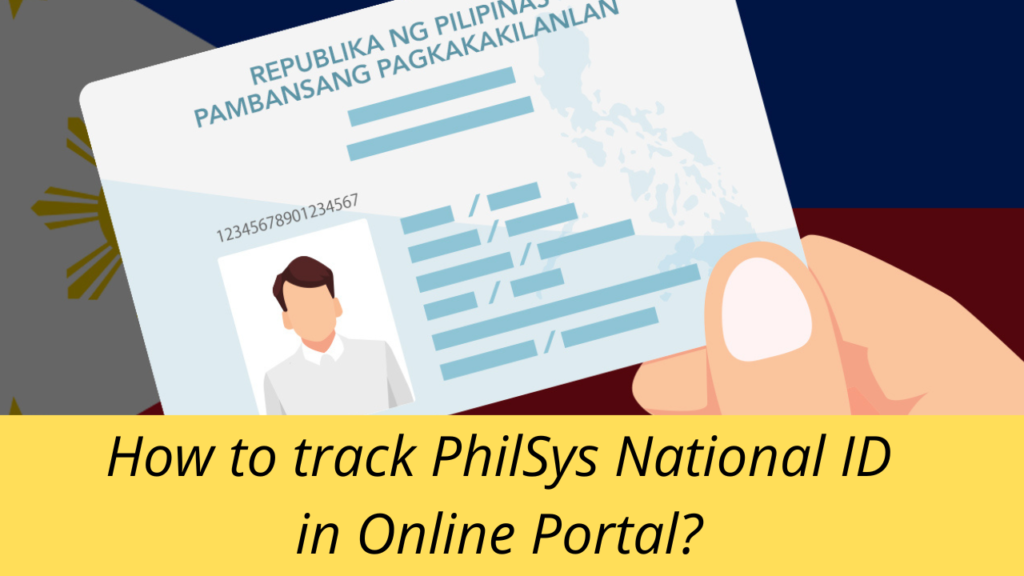 track national id Philsys