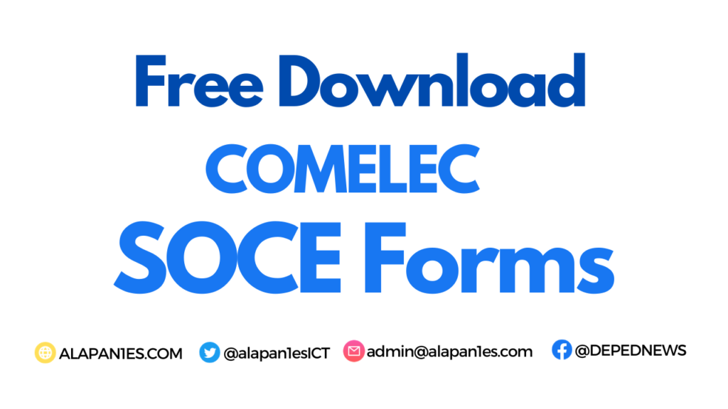 comelec soce form