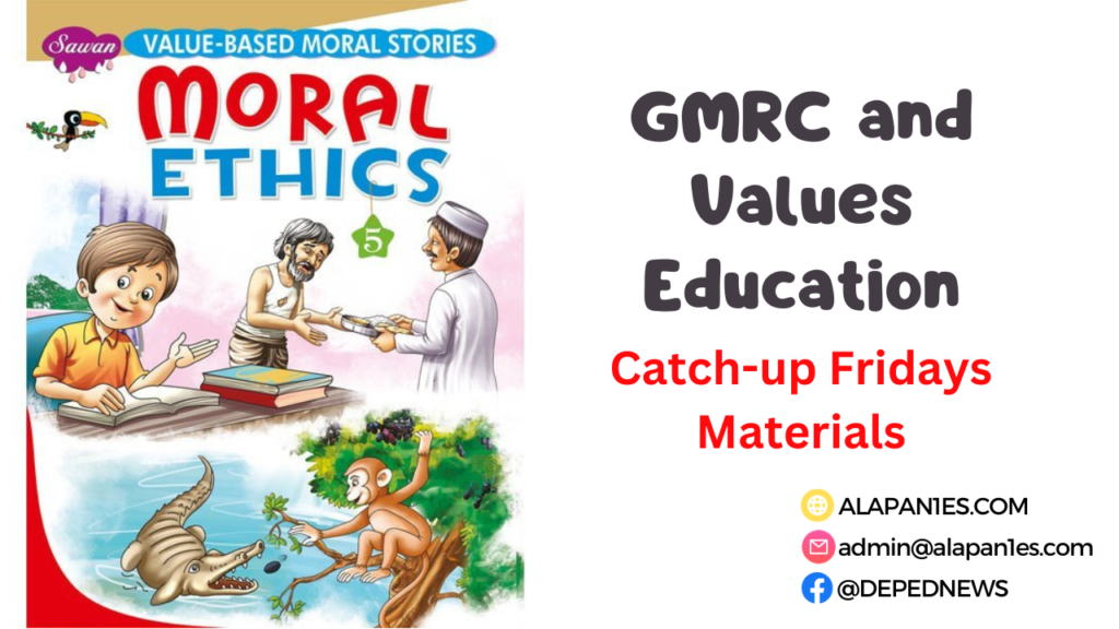 GMRC and Values Education Materials DepEd