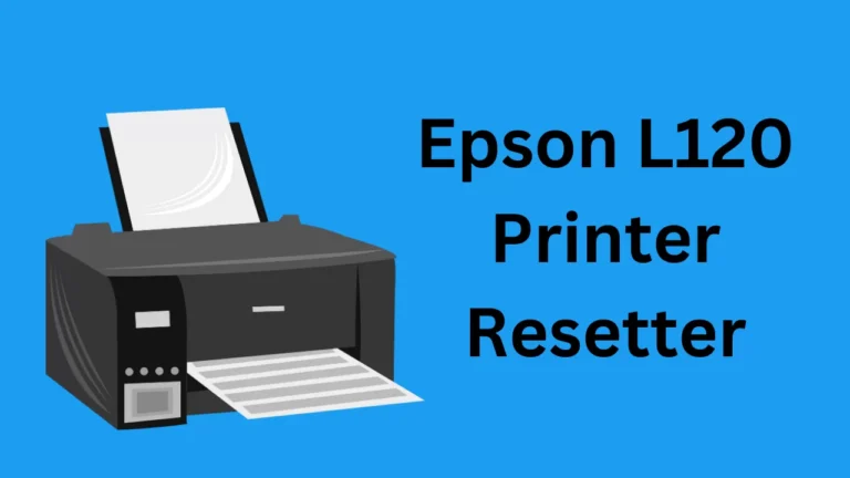 Epson L120 Printer Resetter