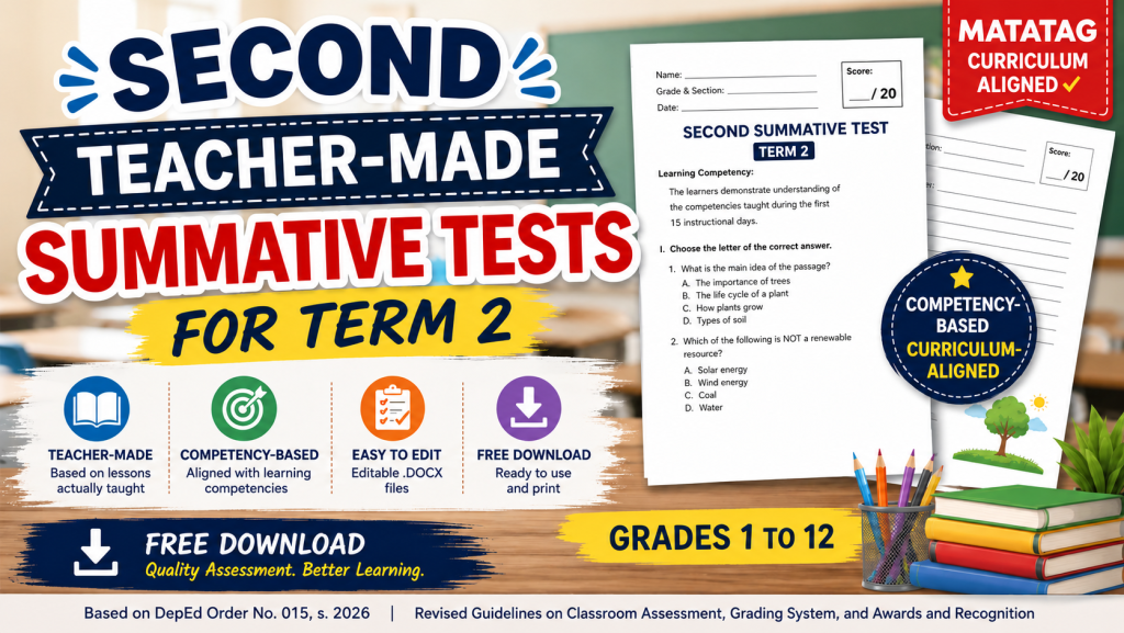 Summative Test 2 Term 2